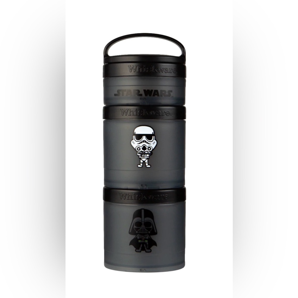Star Wars Stackable Storage Containers - Black